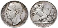 Włochy, 10 lirów, 1927/R