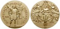 Szwecja, Replika złotego medalu olimpijskiego sygnowanego E. Lindberg z Olimpiady w..