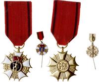 Polska, Order Sztandaru Pracy I klasa wraz z miniaturą
