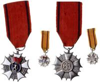 Polska, Order Sztandaru Pracy II klasa wraz z miniaturą