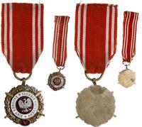 Polska, brązowy medal Siły Zbrojne w Służbie Narodu z miniaturą