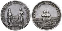 Niemcy, medal zaślubinowy z XVIII w.