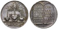 Niemcy, medal chrzcielny z XVIII w.