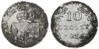 10 groszy 1831, Warszawa, łapy Orła zagięte, pat