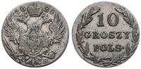 Polska, 10 groszy, 1826 I.B.