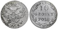 10 groszy 1830 K.G., Warszawa, Bitkin 1011, Plag