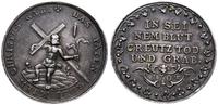 medal religijny 1704 rok, Aw: Jezus Chrystus nio