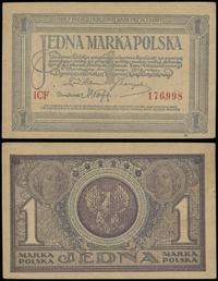 1 marka polska 17.05.1919, seria ICF, numeracja 