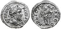 denar 202-210, Rzym, Aw: Popiersie w prawo i nap