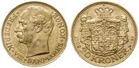 20 koron 1908, Kopenhaga, złoto 8.96 g, Fr. 297,