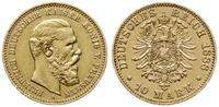 10 marek 1888 A, Berlin, złoto 3.94 g, AKS 120, 