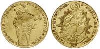 dukat  1848, Kremnica, złoto 3.48 g, lekko zgięt