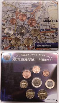 zestaw 8 monet euro i centów 2002 r- w oryginaln