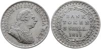 3 szylingi (token) 1811, srebro próby "925" 14.6