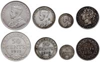 zestaw: 5 centów 1929, 20 centów 1899, 20 centów