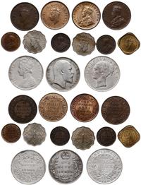 zestaw: 1 rupia 1840, 1 rupia 1888, 1 rupia 1907