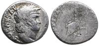 denar 64-65, Rzym, Aw: Głowa cesarza w prawo i n