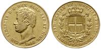 20 lirów 1832, Genoa, zloto 6.42 g, Pagani 175, 
