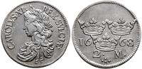 Szwecja, 2 marki, 1668