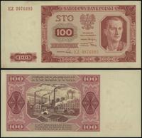 100 złotych 1.07.1948, seria EZ, numeracja  0976
