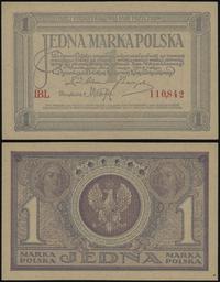 1 marka polska 17.05.1919, seria IBL, numeracja 