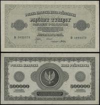 500.000 marek poslkich 30.08.1923, dwukrotnie nu
