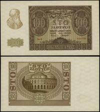 100 złotych 1.03.1940, Seria B, numeracja 059075