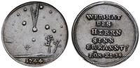 medal z 1744 roku z kometą Klinkenberga - de Ché