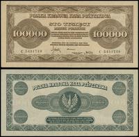 100.000 marek polskich  30.08.1922, seria C 5431