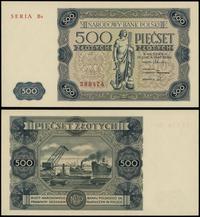 500 złotych 15.07.1947, seria B4, numeracja 2884