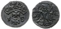 denar 1558, Gdańsk, rzadki i ładny, CNG 81.X, Ko