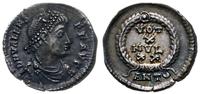 siliqua 367-375, Antiochia, Aw: Głowa cesarza w 