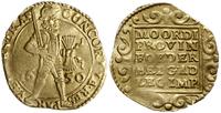 dukat 1650, złoto 3.48 g, źle wycięty krążek, Fr