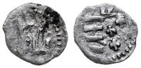 denar 1382-1386, Kraków, Aw: Orzeł; Rw: Herb And