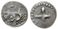 denar (pieniądz litewski) 1392-1394, Łuck, Aw: L