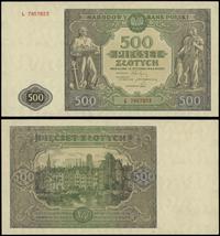 500 złotych 15.01.1946, seria L 7957823, wyśmien