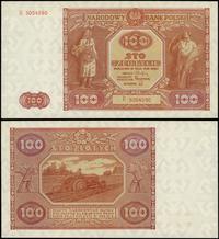 100 złotych  15.05.1946, seria R numeracja 50545