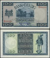 100 guldenów  1.08.1931, Seria D/A 399,558, zani