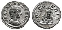 denar 220, Rzym, Aw: Popiersie cesarzowej w praw