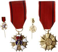 Polska, Order Sztandaru Pracy I klasa wraz z miniaturką