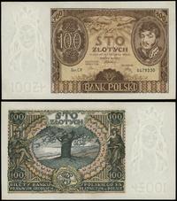 100 złotych 9.11.1934, seria CP 0479230, złamane