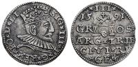 trojak 1591, Ryga, odmiana z końcówką LI i czter