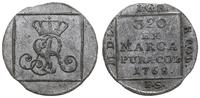 grosz srebrny 1768, Warszawa, Plage 219