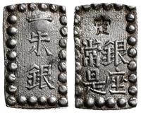 1 SHU (Kaei) bez daty (1853-1865), srebro próby 