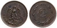 2 centavos  1906, Meksyk, KM 419