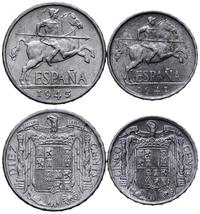 zestaw: 5 centimos 1941 i 10 centimos 1945, Madr