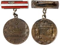 Krystian XI 1863-1906, medal z okazji założenia Browaru Carlsberg 1847 (prawdopodobnie wydany w 1897 roku na 50 rocznicę)