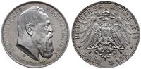 3 marki 1911, Monachium, wybite stemplem lustrza