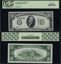 10 dolarów 1934 , seria A21477257A, podpisy Juli