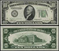 10 dolarów 1934 A, seria H35542242A, podpisy Jul